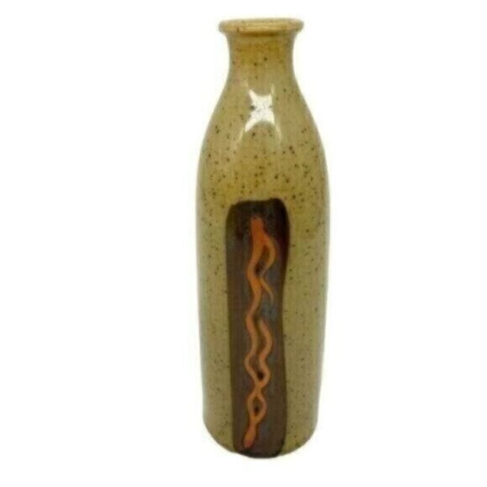 Ardco Japan Dallas Hand Painted Southwestern Bud Vase